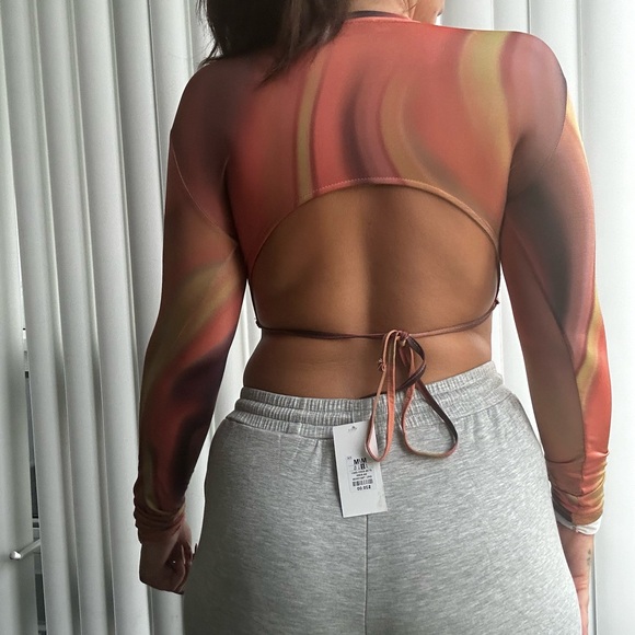 Long sleeve top from bershka - Picture 3 of 4